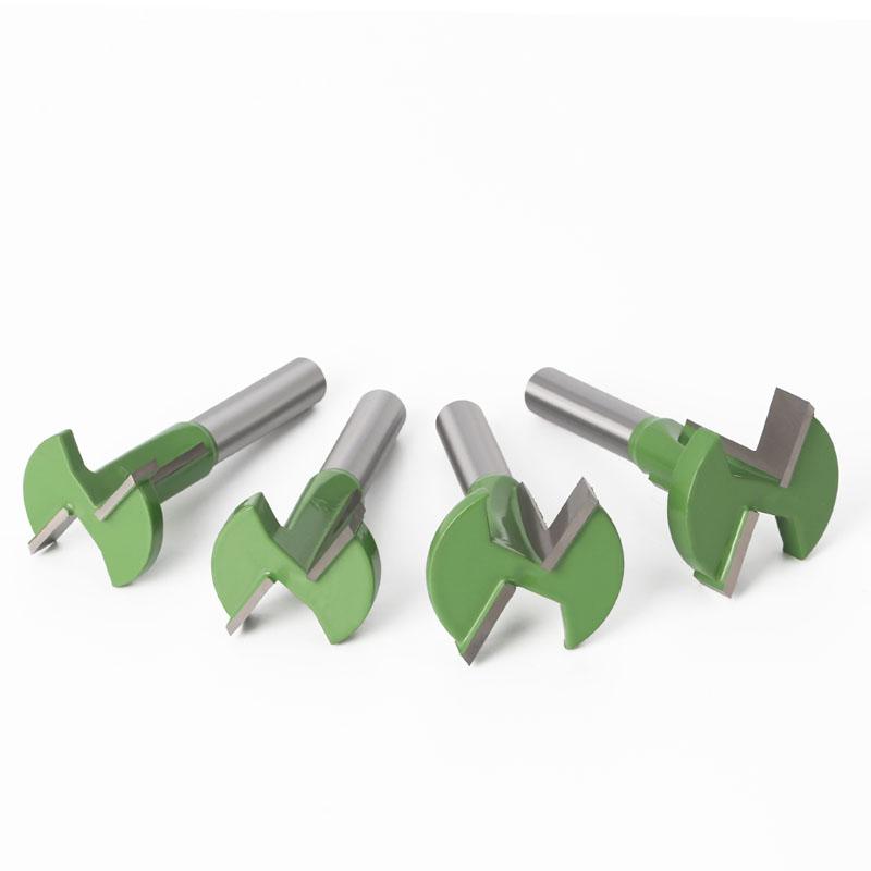 1 bucată 8 mm freză pentru freza cu caneluri pentru margini drepte, tăiere pentru instrumente cu mâner pentru prelucrarea lemnului