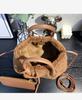 Large Capacity Simple Winter Women's Bag 2025 New Trendy Fashion Handbag One-shoulder Wool Foreign Style Tote Bag