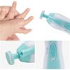 Baby Electric Nail Trimmer with Led Light Kid Nail Polisher Tool Baby Care Multifunctional Fingernail Cutter Trimmer Infant Manicure Set