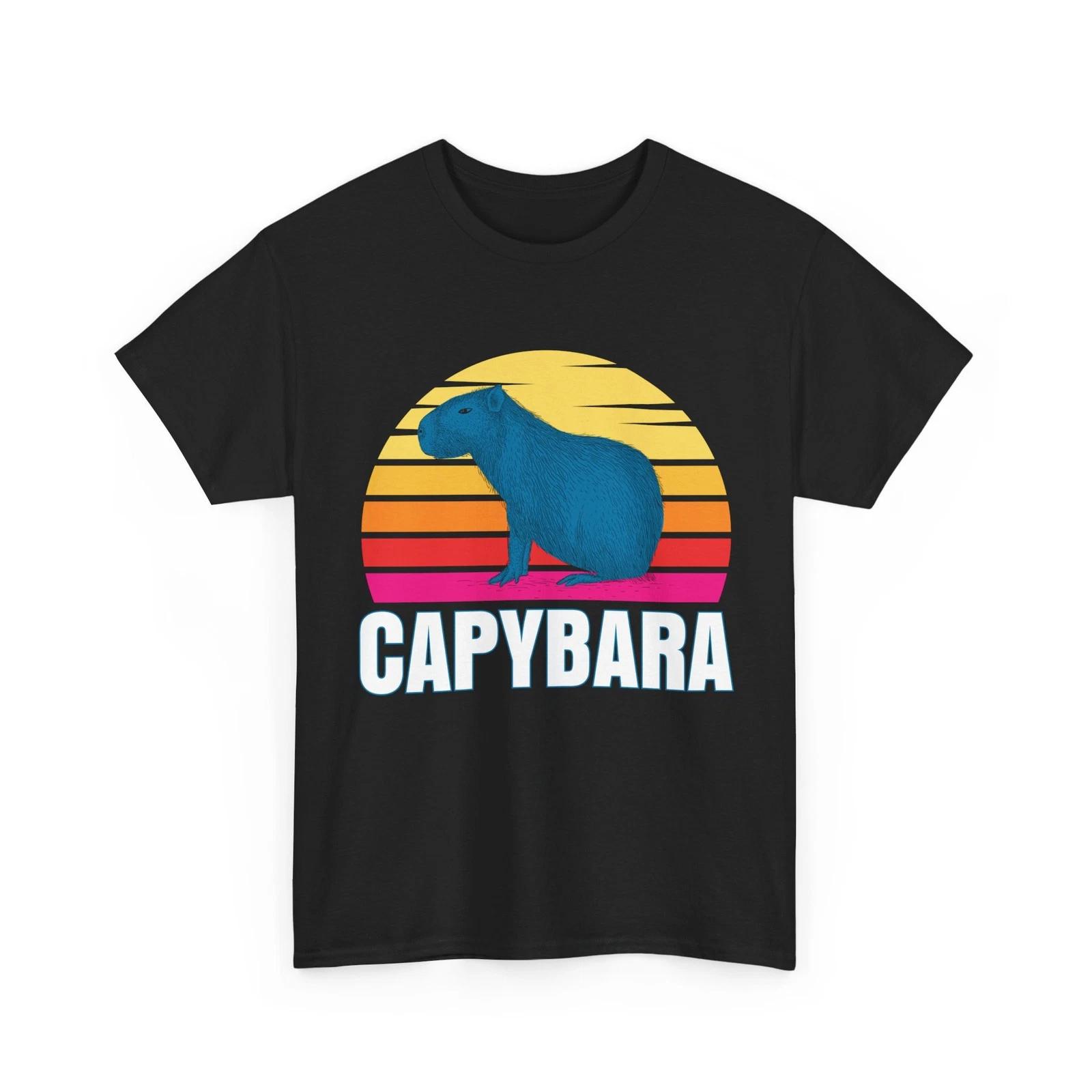 Capybara T shirt, Capybara Rodents Lovers Capybara Keeper Women Men Shirt M