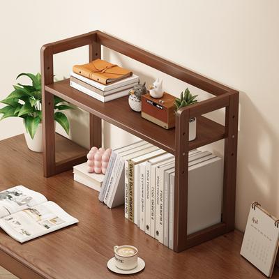 Adjustable Desktop Shelf Simple Household Storage Desk Bookshelf Office Countertop Supplies Storage Display Shelf Cute Shelves