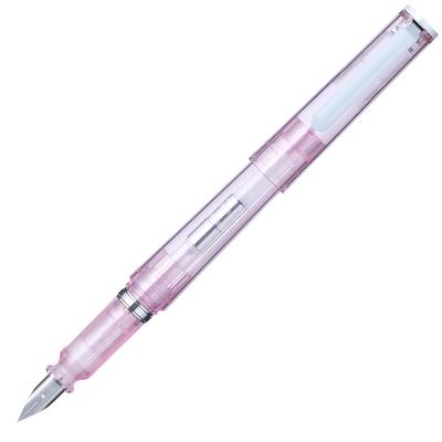 Sailor Fountain TUZU ADJUST Glassy Crystal Fine Gift Made In for Beginners and Everyday Use Pen, Cherry, Nib, Pack, Japan, 11-0549-702,