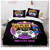 Fashion Game Controller Bedding Set Queen Size Duvet Cover Set Creative Black Comforter Bed Cover Set 2/3pcs Home Textile 3D