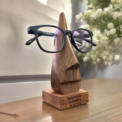 Wooden Specs Holder - Father's Day Gift - Gifts For Him - Gift For Grandad - Glass Holder