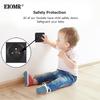EIOMR France Standards Grounded Wall Socket 16A 250V with USB and Type-C Port Quality Curved Flame Retardant Panel Power Socket