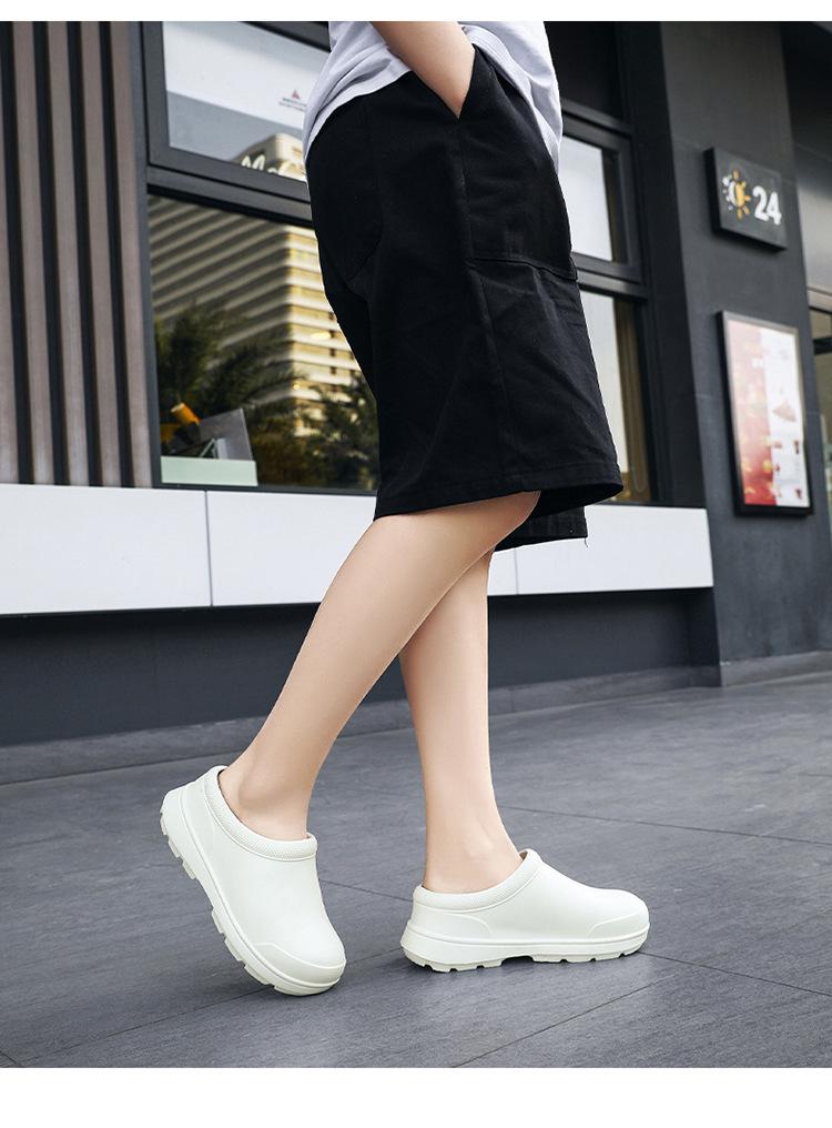 Breathable Waterproof Non-slip Kitchen Shoes for Men & Women, Work, Nurse, Rain Boots, & Water Shoes - Perfect for Spring & Autumn.