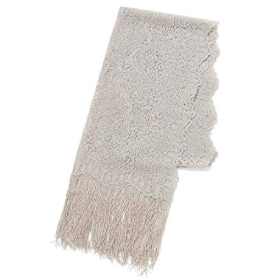 

Scallop Flower Lace Embroidered Stole for Women GIN10020 Pink Sub F [ROPE PICNIC] (65)