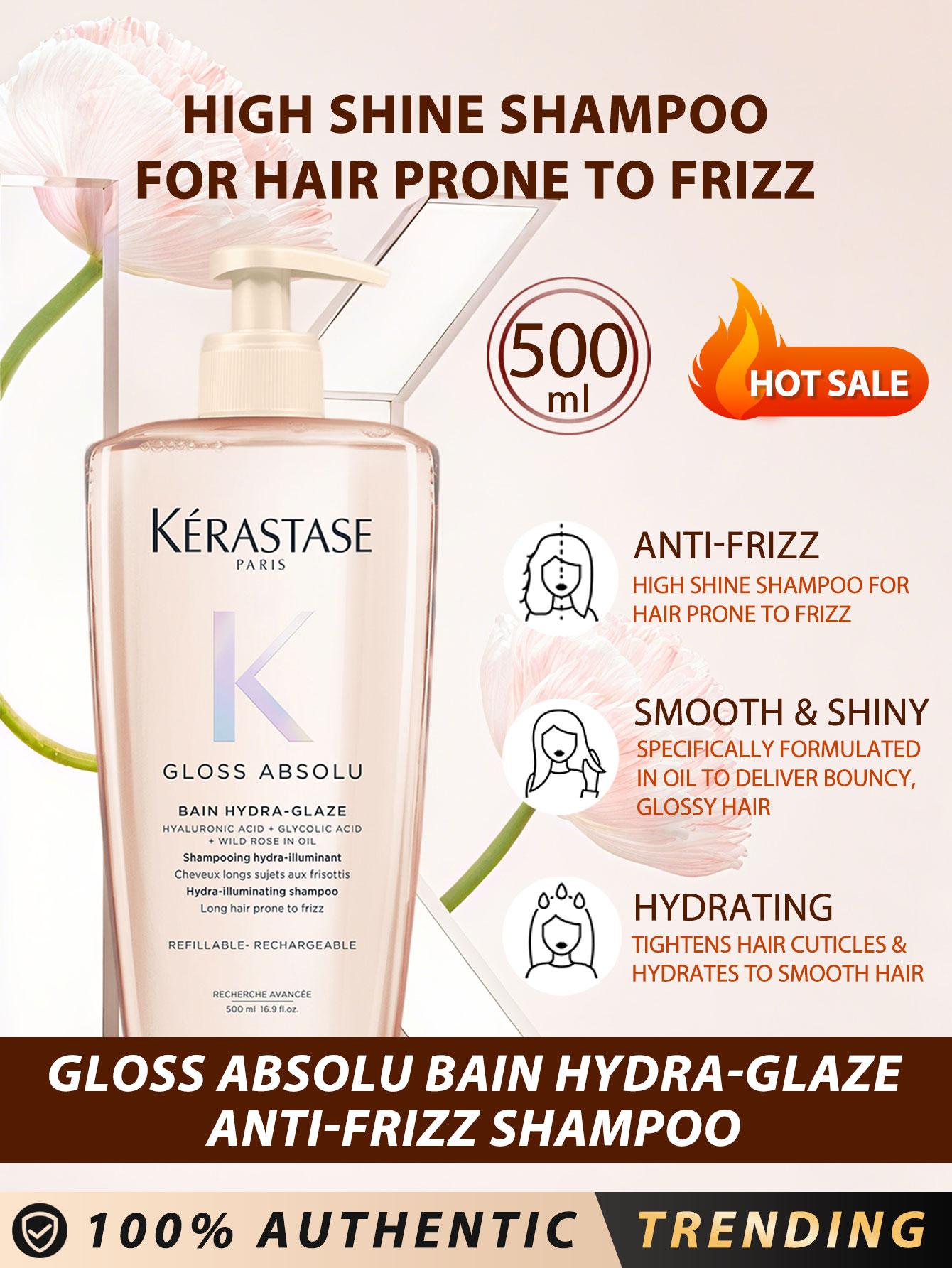 Kerastase Gloss Absolu Bain Hydra-Glaze Anti-Frizz Shampoo 500ml