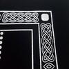 Square Flannel Tarot Altar Cloth Card Board Game Astrology for Oracle Card Pad Table Cover Card Mat Divination Tableclot