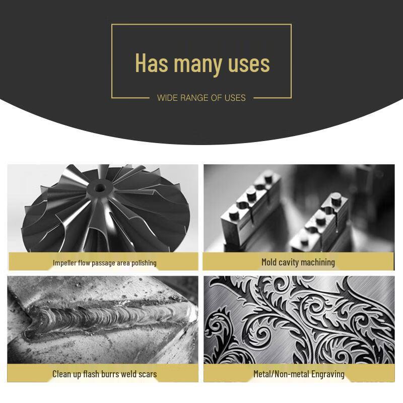 Single Flute Hard Alloy Tungsten Steel Rotary File