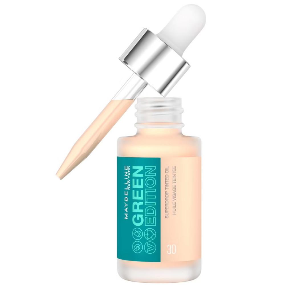 MAYBELLINE NEW YORK Aceite facial teñido Green Edition - 