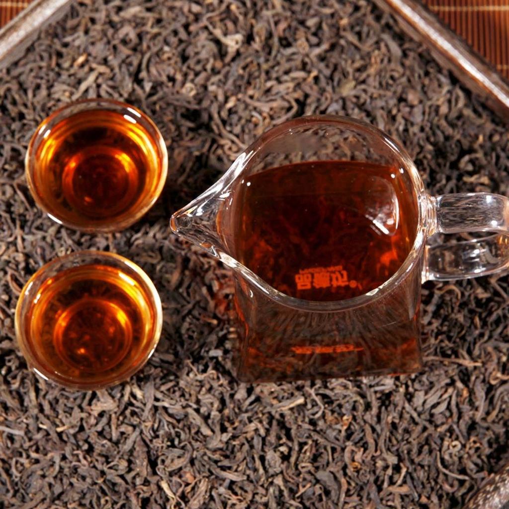 Ripened Puerh Tea Bulk Black Puer Tea  Cooked Pu-erh Tea Loose Leaf China Yunnan