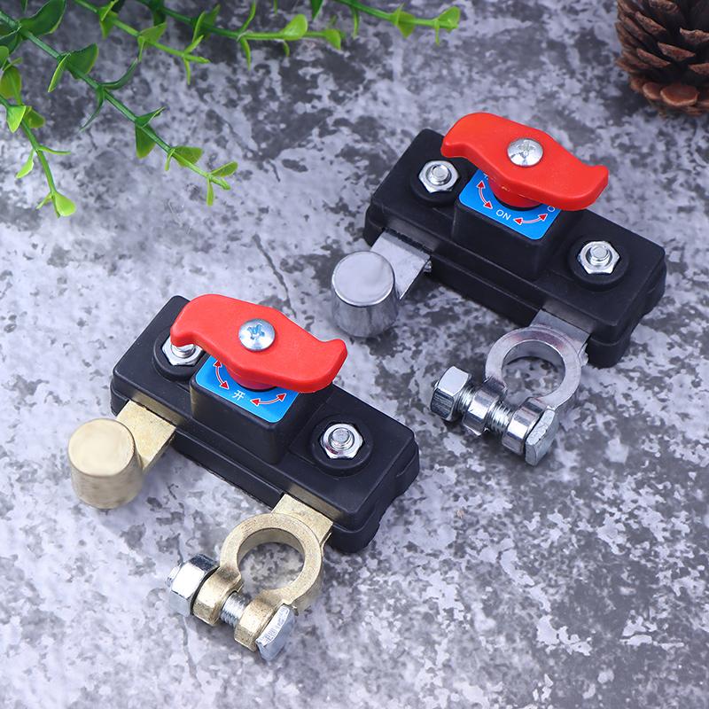 1Pc Universal Negative Terminal Cut Off Kill Switches 12V/24V Car Battery Disconnect Switch Isolator Power For Efficient Battery