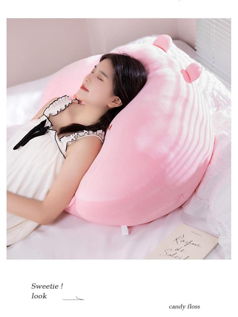 Capybara Pillow: Headboard Sofa Backrest & Waist Support – Ideal for Bed or Relaxing, Guinea Pig Design, Perfect Birthday Gift