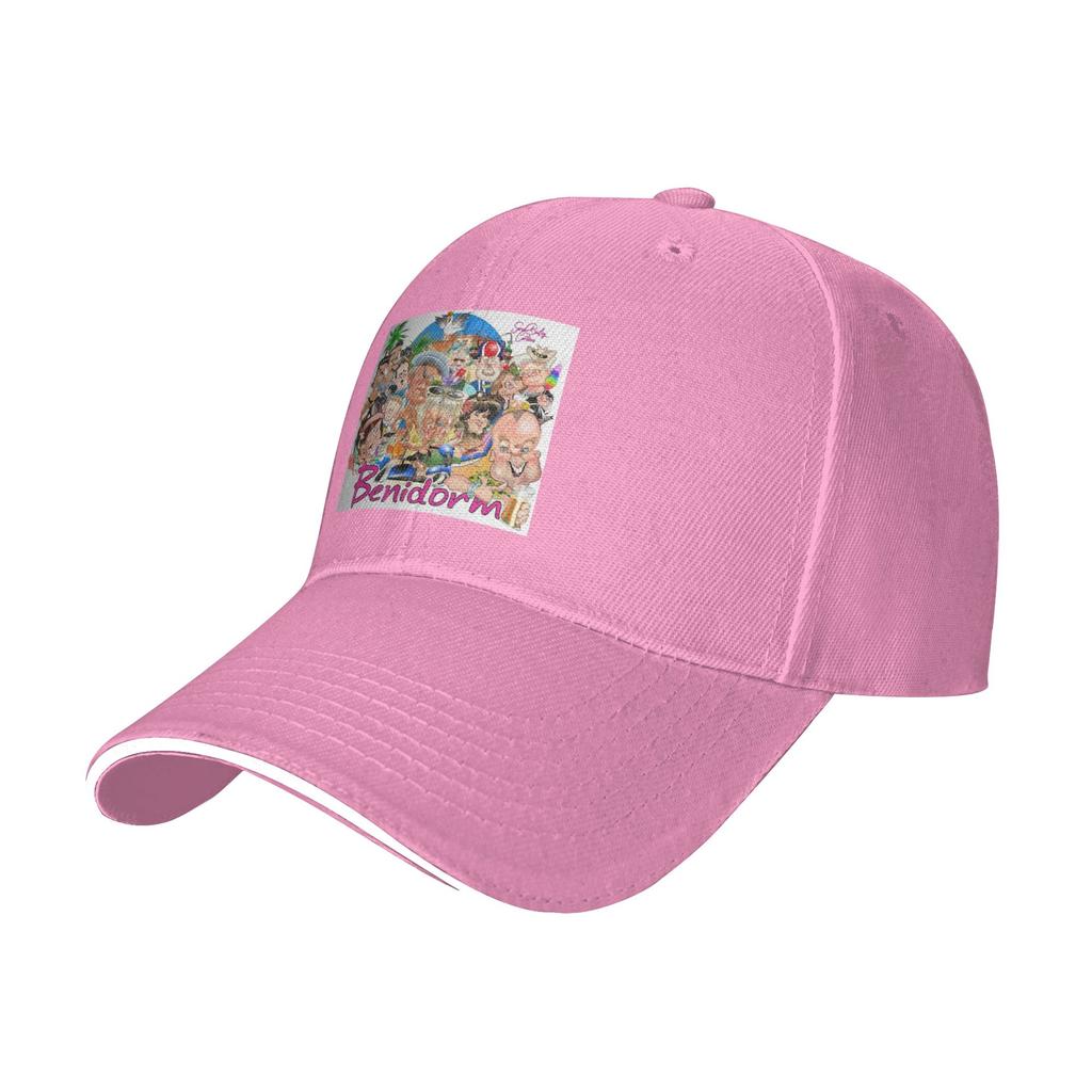 Benidorm Cap Fashion Casual Baseball Caps Adjustable Hat Hip Hop Summer Unisex Baseball Hats Customizable Polychromatic