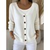 Autumn and Winter New Style Knitted Cardigan for Women Solid Color Casual Fashion Sweater Jacket Women's