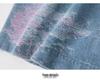 Women's Jacquard Embroidered Wide-Leg Denim Shorts - New 2026 Loose Drape Summer Design Four-Point Pants
