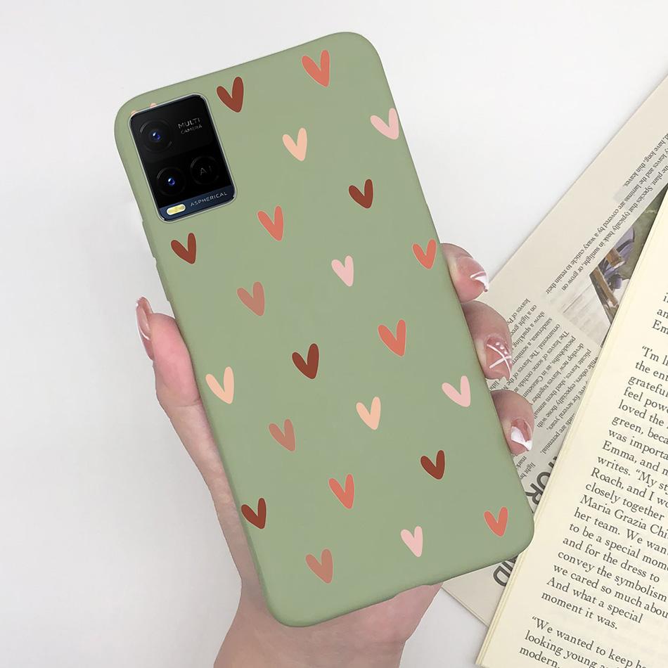 For Vivo Y33 Y33S Y21 Y21S Case Luxurious Silicone Soft TPU Matte Phone Back Cover For Vivo Y 33 Y33 S Y 21 S 21S Fundas Bumper