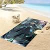 Lord of Mysteries Print Beach Towel, Large Soft Quick Dry Towel for Beach Camping Swimming