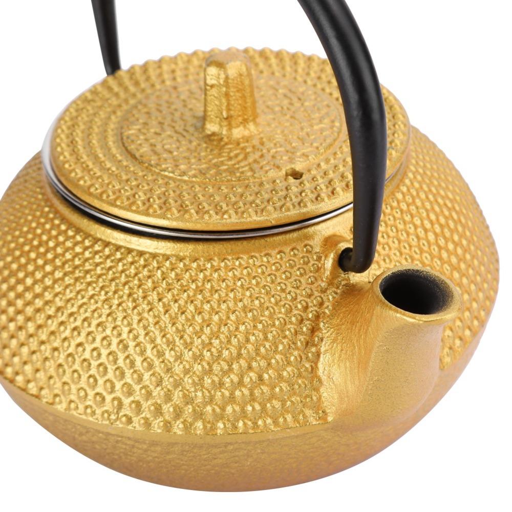 Stovetop Cast Iron Teapot Stainless Steel Infuser Japanese Tetsubin Kettle Tea Brewing