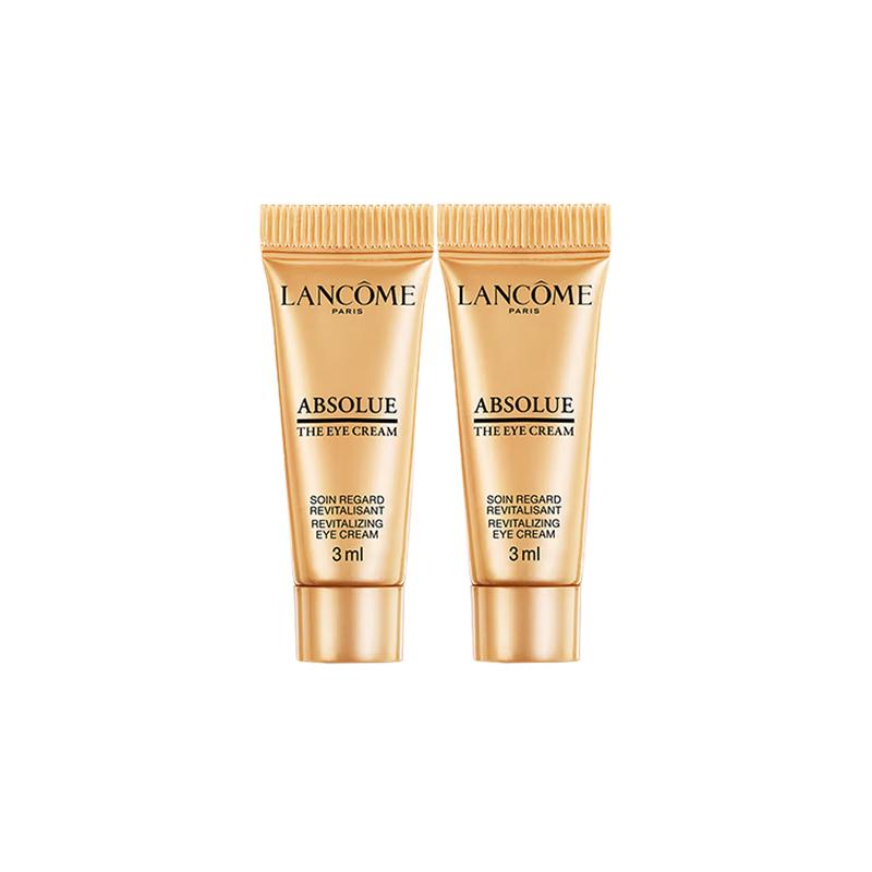 Lancôme Travel size/experience size Jingchun Eye Cream Sample Pack New Version 2nd Generation Lightening Lines Firming 3ml*2 without gift bag коричневый