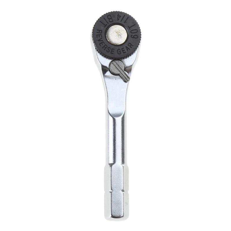 

1/4Inch Ratchet Wrench, Socket Wrench, Labor-saving Car Scissor Ratchet Spanners Key Tire Wheel Lug Wrench 1