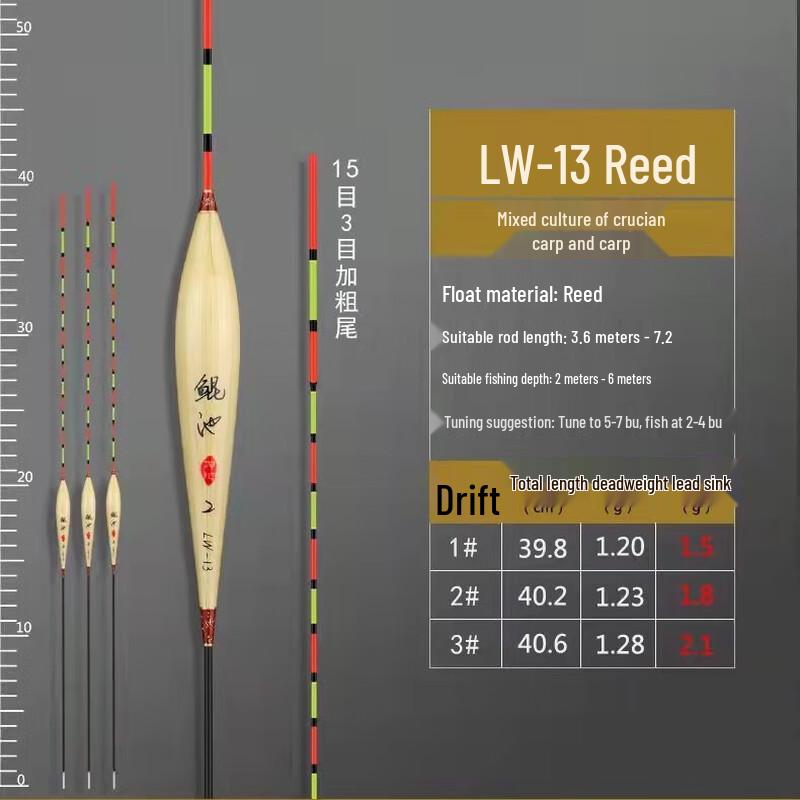 Oeny Reed Fishing Float LW131 with Tube