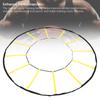 Circular Agility Training Ladder 12 Rungs Nylon Speed and Agility Trainer for Soccer Basketball