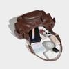 Vintage Motorcycle Bag Wasteland Style Distressed Single Shoulder Handbag Underarm Bag High-end Feel 2024 New Autumn Winter Multi-pocket Bag