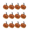 12pcs Mini Pumpkins Fall Pumpkin Models Artificial Decor Foam Mini Glitter Fake Harvest Fall Table Ornament Hanging