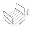 Stainless Steel Folding Drying Rack Collapsible Clothes Towel Bath Towel Shoe