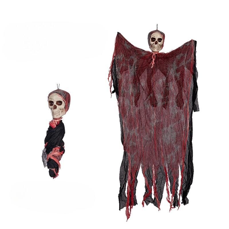 Хэллоуин Ужас Череп Висячие Украшения Призрак Открытый Дом с Привидениями Страшный Подвеска Реквизит Украшения для Хэллоуина Поставки