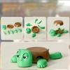 Kreativer Untersetzer Schildkröte Tassenuntersetzer Tee Kaffee Tasse Getränkehalter Geschirr Dekoratives 3D-gedrucktes Ornament Heimdekor