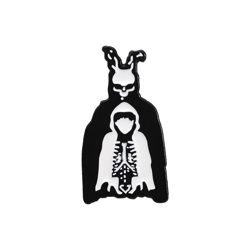 And Creative Decorative Alien Skull Brooch Pin Made From Durable Alloy For All Occasions