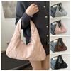 Shoulder Bag Vintage Hobo Bag Large Capacity Crescent Bag Simple Underarm Bag  Students
