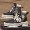 Martin Boots Men's Shoes Winter High-top British Style Sports and Leisure Design Niche Ins Youth Trend Tooling Boots