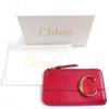 Pristine Chloe Coin case Zipper Small Purse Leather Fragment Case leather Used