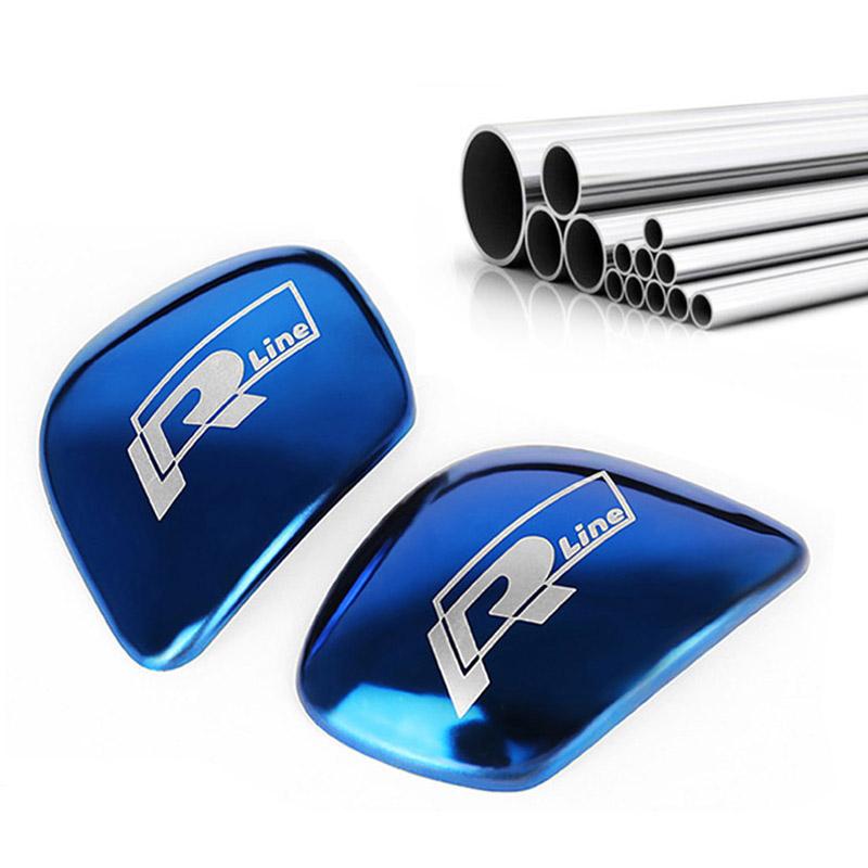 2026 Hot For VOLKSWAGEN VW Car Styling Gear Shift Knob Gear Head Sticker Cover For VW R Polo Golf 7 6 Bora Passat B5 B6 B7 Tigua