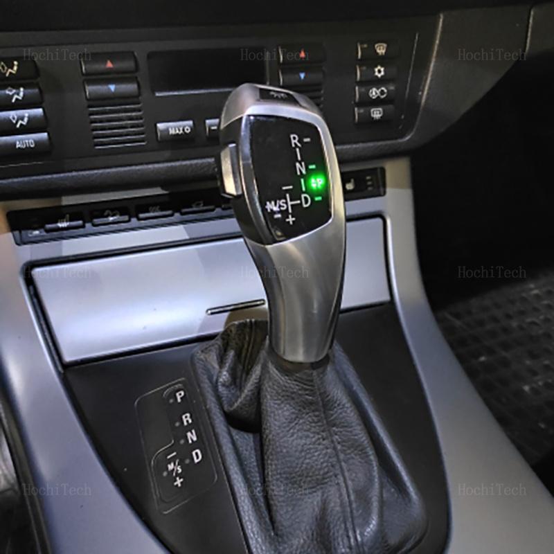 LED Handles Gear Shift Knob Lever Stick Head For BMW 5 Series E60 E61 520i 523i 525i 528i 530i 535i 540i 545i 550i 2003-2010