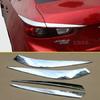 Chrome Rear Tail Light Strips For Mazda3 BM Sedan 2014-2018 Accessories