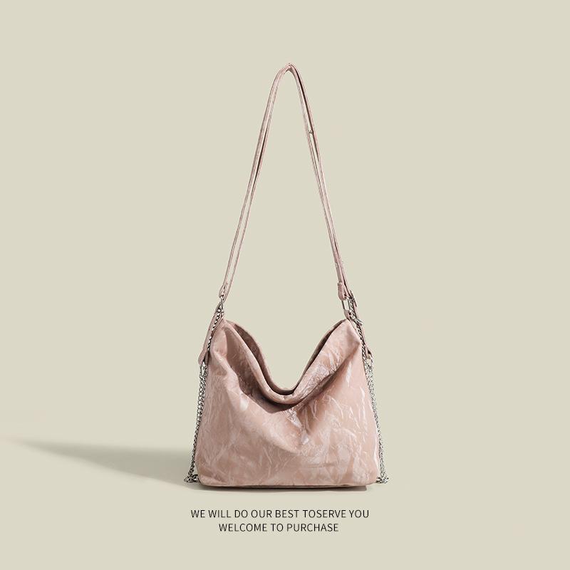

Hand Grab Lightweight Shoulder Bag Women S Niche Design Backpack Crossbody Bag Various Back Fat Tote Bag светло-розовый