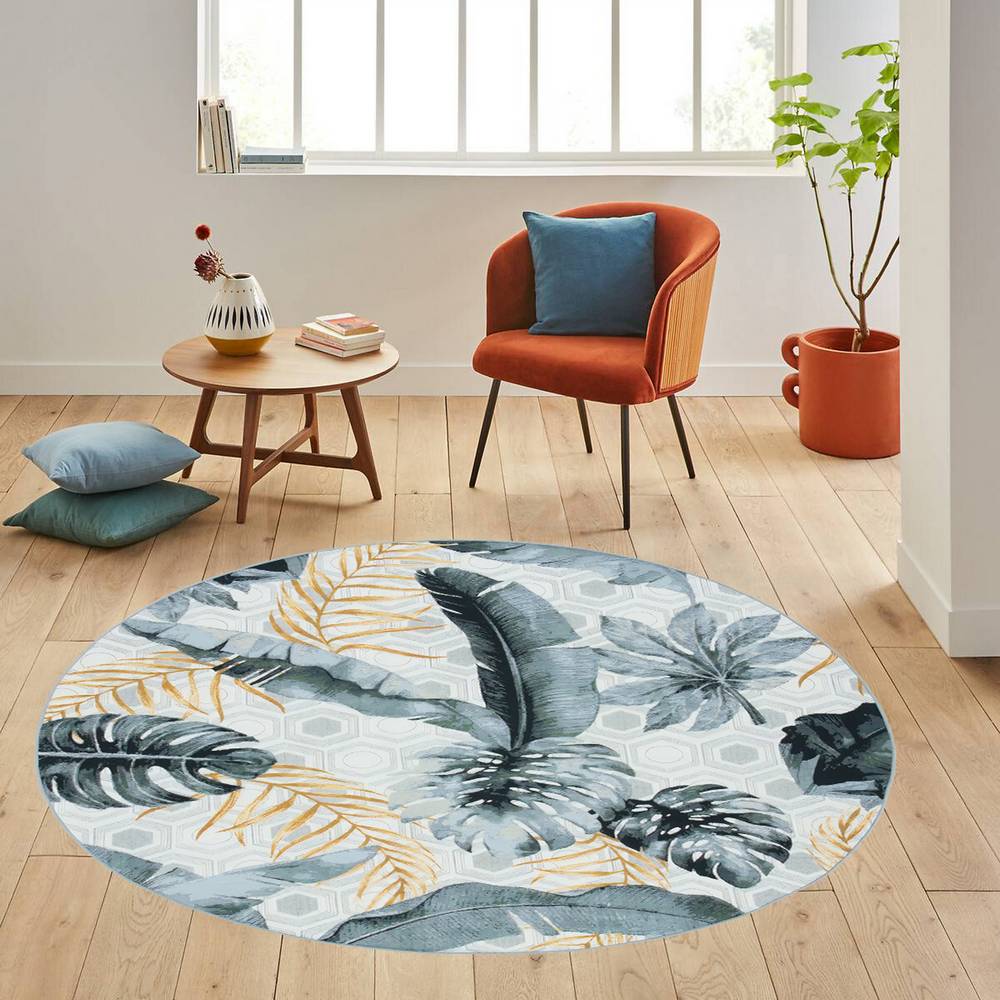 

Mosimoso Home RC1439 Ковер с принтом на подошве в горошек 100x100 cm