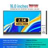 Monitor Portabil 2.5K de 18": 15,6" HD, HDMI, 144Hz, Oglindire Ecran Telefon, Extensie Laptop