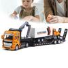 Auto im Maßstab 1/50, Spielzeugautomodell, hochsimuliertes LKW-Modell, mehrere Designs, Pullback-Anhänger, Müllwagen, Benzintransport, Hygiene