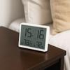 Magnetic Digital Alarm Clock Display Screen Table Clock Mini Temperature Hygrometer  Bedroom