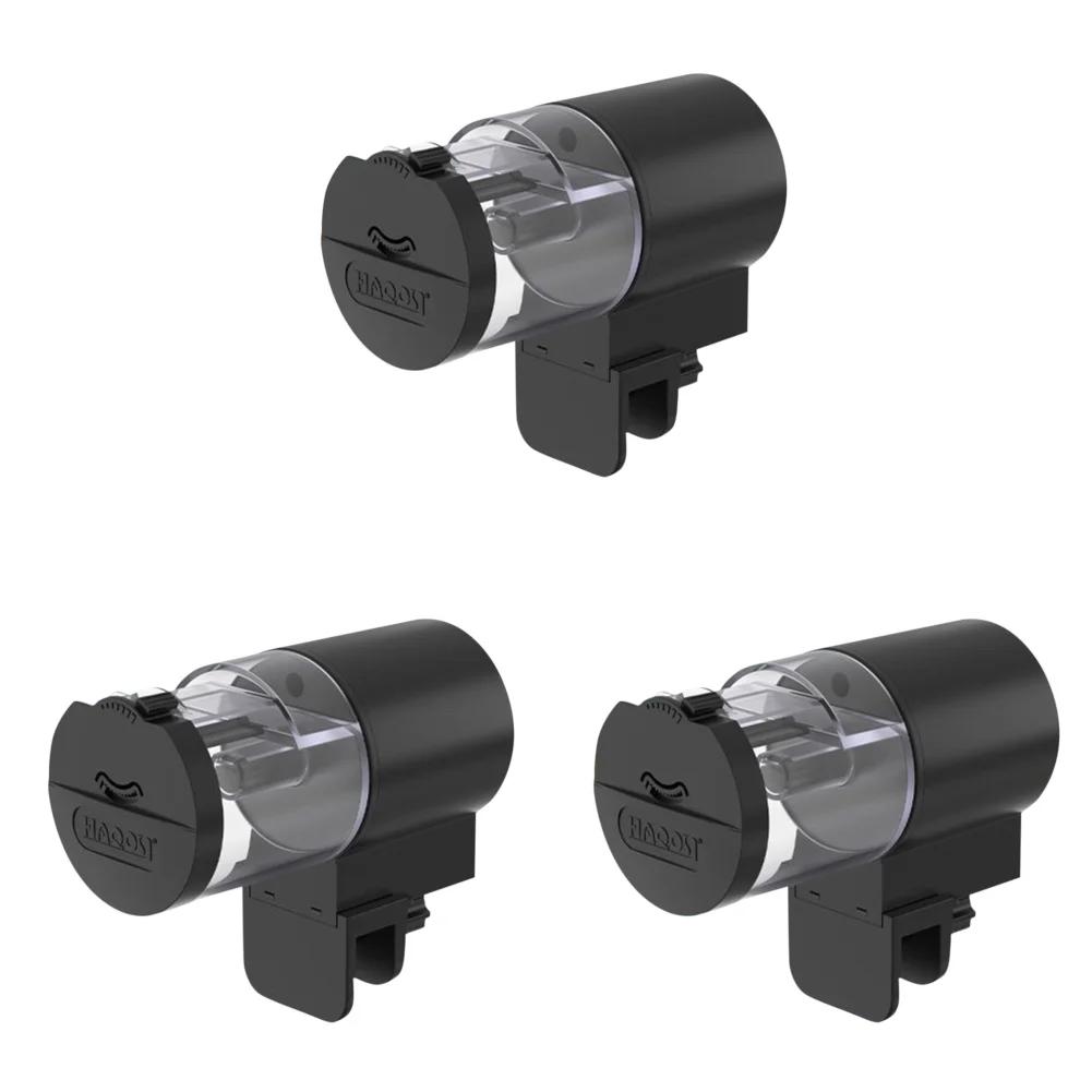 1-3 STÜCKE Automatischer Intelligenter Kontroll-Fischfutterautomat Große Kapazität Aquarium Fischfutterspender 100ML Aquarium Goldfisch Futterautomat Tank