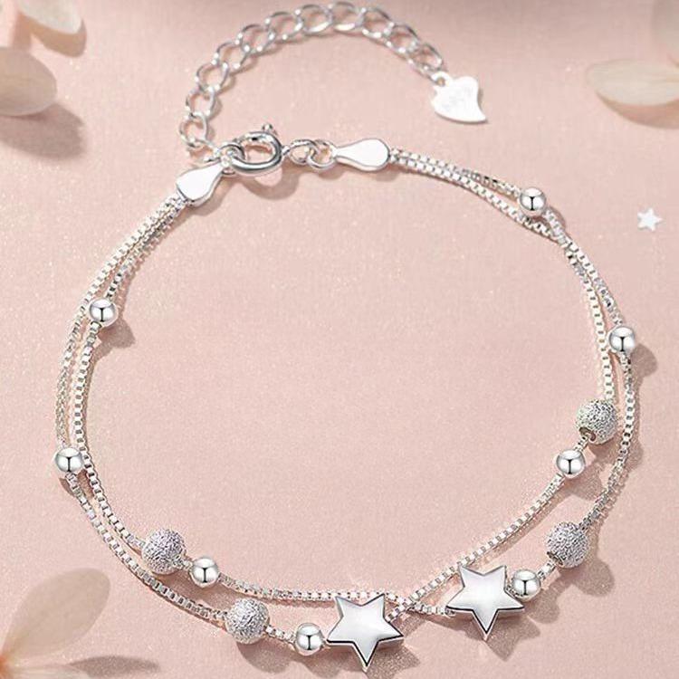 925 Silver Beads Charm Bracelets For Women Luxury Hollow Adjustable Lucky Ball Bracelet Wedding Party Fine Jewelry Gift