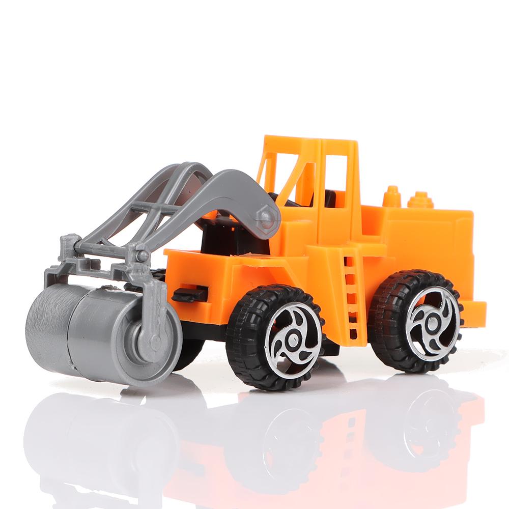 Kids Children's Gift Excavator Engineering Vehicle Pull Back Car Car Model Forklift Toy