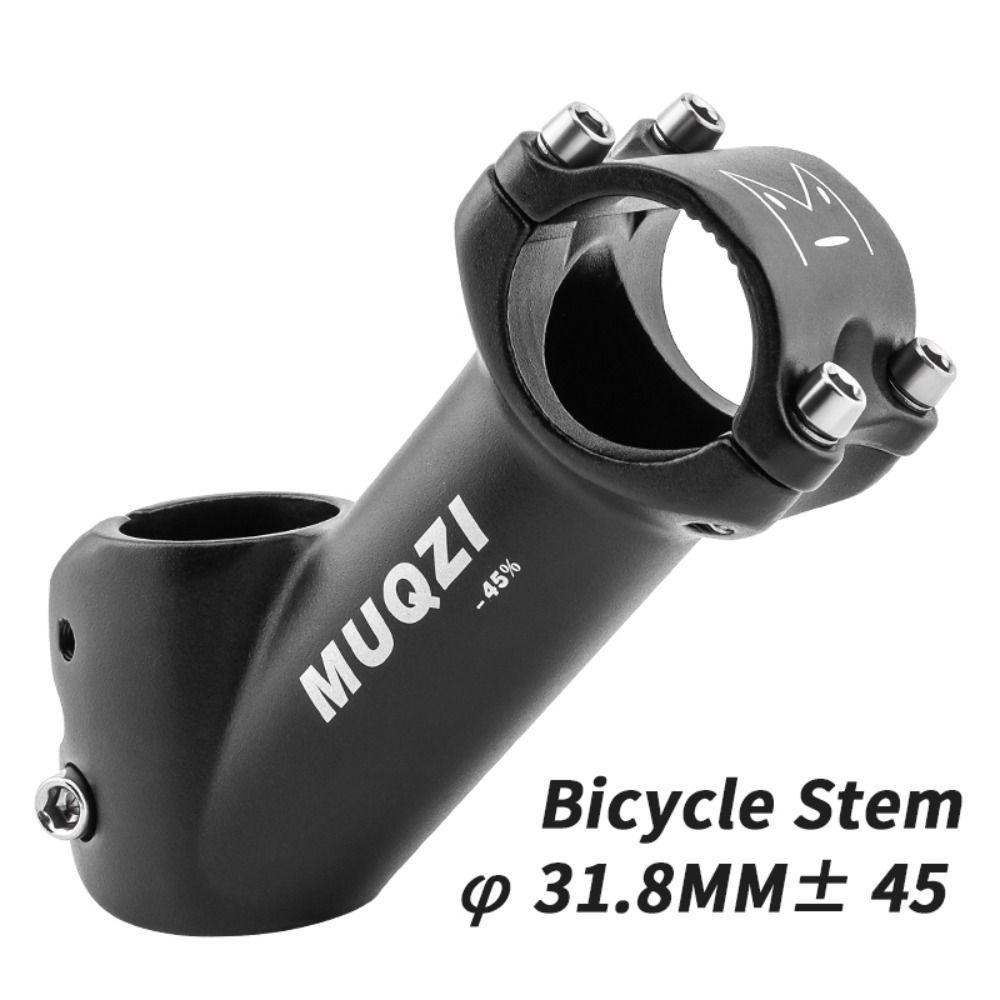 31.8mm Fork MTB Riser Stem 65mm Bicycle Handlebar Stem 45 Degree Bike Stem  Cycling