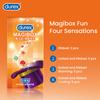 Durex Magibox Fun Series Condoms of 18pcs(5xDotted & Ribbed+5xDotted & Ribbed Warming+5xDotted & Ribbed Cooling+3xRibbed Condoms)